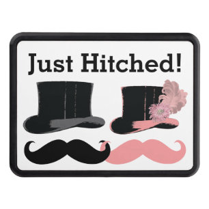 Wedding Just Hitched - Trailer Hitch Tow Hitch Cover