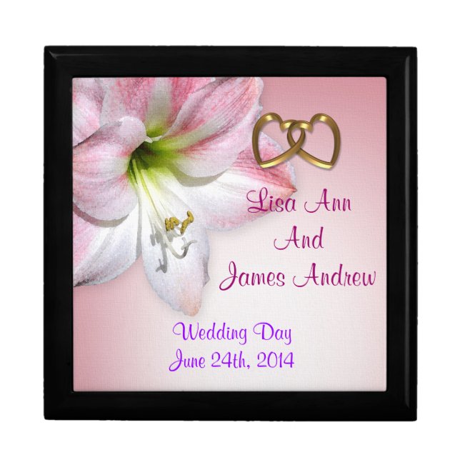 Wedding keepsake box (Front)