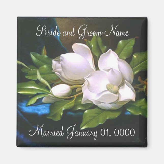 Wedding Keepsake/Favor Magnet (Front)