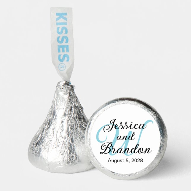 Wedding Label 016 Hershey®'s Kisses® (Front)