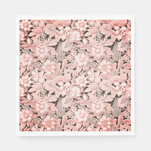 Wedding Lace Pink Vintage Napkins