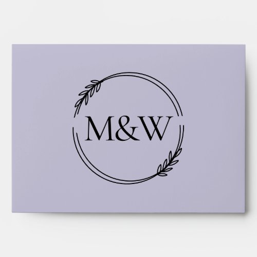Wedding Lavender Lilac Invitation Color Palette
