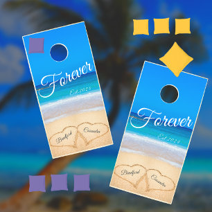 Wedding Lawn Game Hearts in Sand Forever