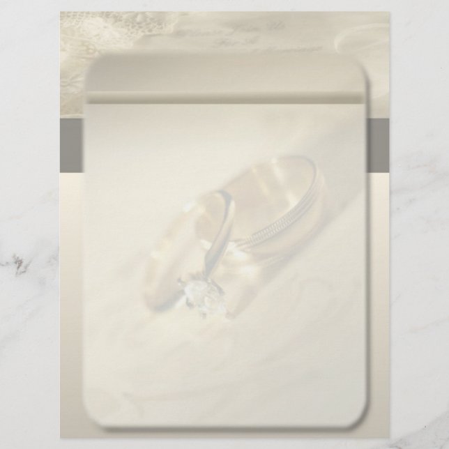 Wedding Letterhead (Front)