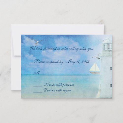 Wedding Lighthouse RSVP