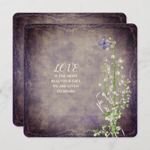 Wedding Lily of the Valley vintage