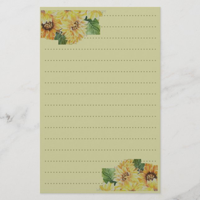 wedding list planner stationery (Front)