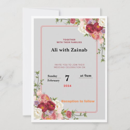 wedding lnvitation invitation