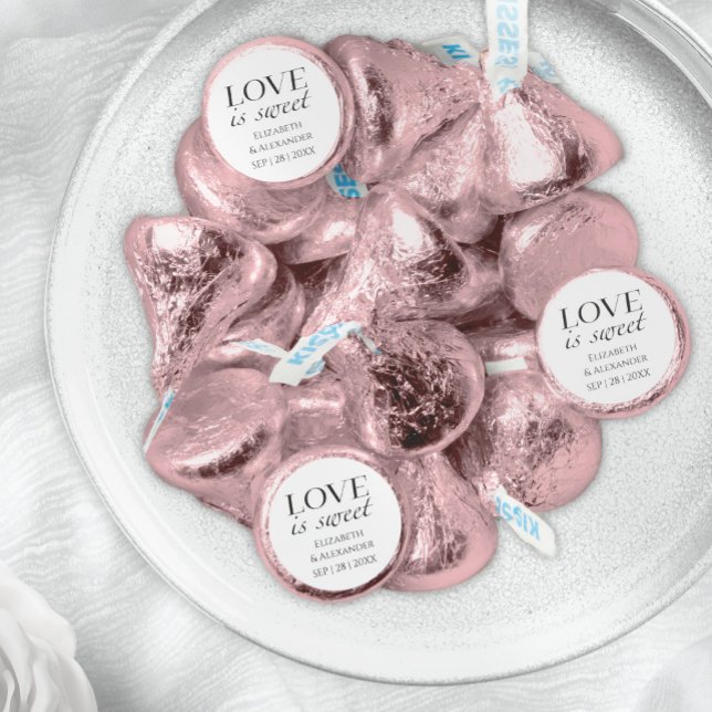 Wedding Love is sweet Hershey®'s Kisses® (Creator Uploaded)