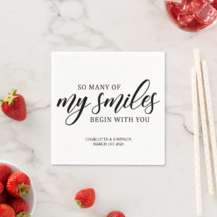 Wedding Love Quote Napkins