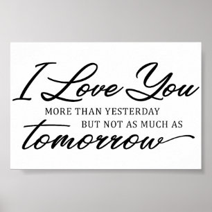 Wedding Love Quote  Poster