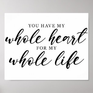 Wedding Love Quote  Poster