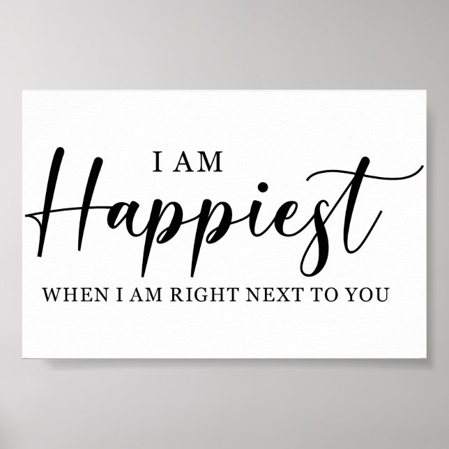 Wedding Love Quote  Poster (Front)