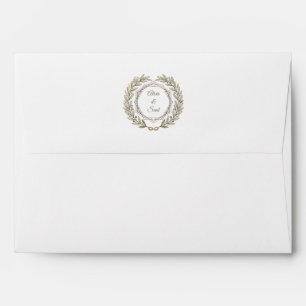 Wedding Marble and Laurel / Boda Mármol y Laurel Envelope