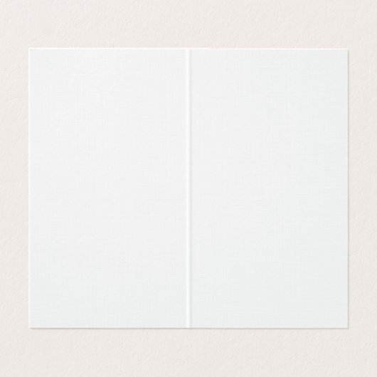 Wedding Marriage Minimalist Calligraphy Floral  (Inside Unfolded)