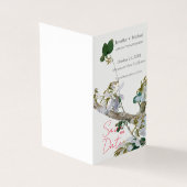 Wedding Marriage Minimalist Calligraphy Floral (Outside)