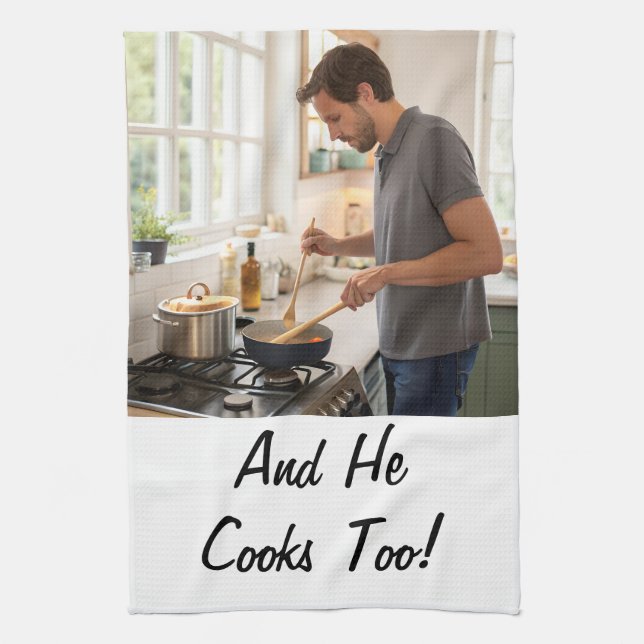 Wedding Married Funny  Kitchen Towel (Vertical)