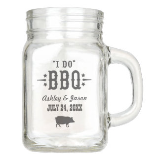 Wedding Mason Jar | I Do BBQ