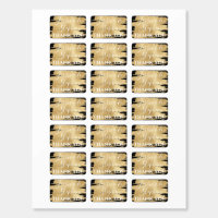 Elegant Black and Gold Tissue Paper | Zazzle