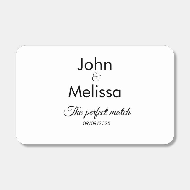 wedding matchbox matchboxes (Front)