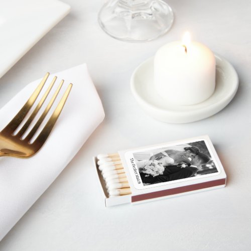 Wedding matchboxes