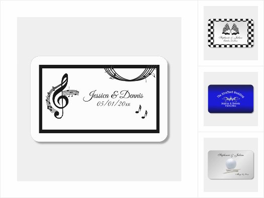Wedding Matchboxes 