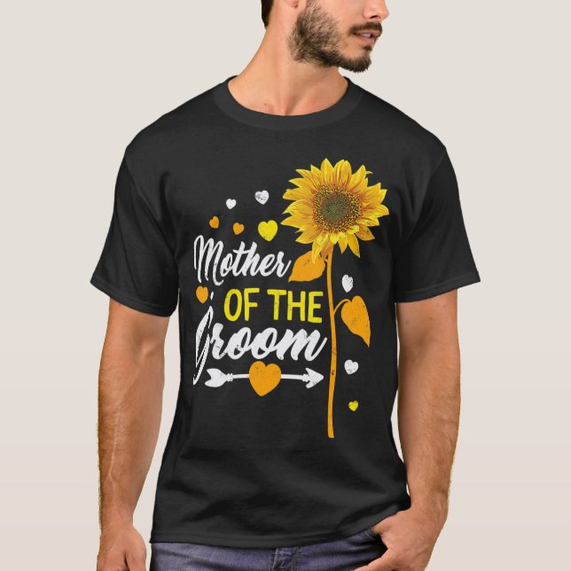 Wedding Matching Tee Mother of the Groom Sister Of (Front)