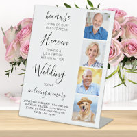 Wedding Memorial Custom 4 Photo Collage Heaven
