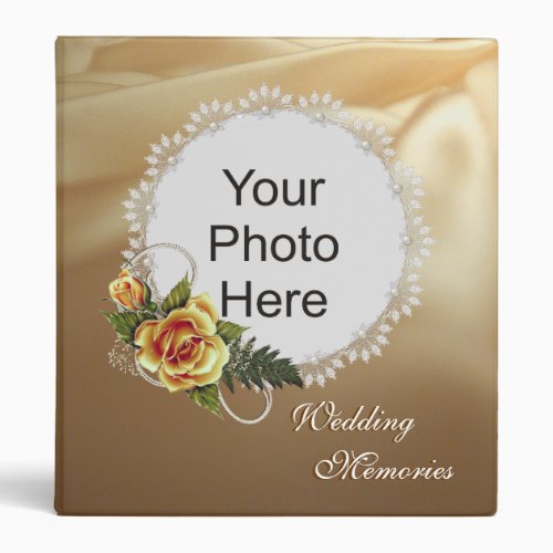 Wedding Memories Photo Album Binder