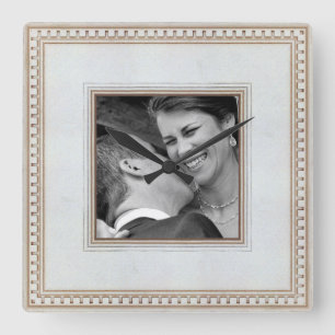 wedding memory photo clock