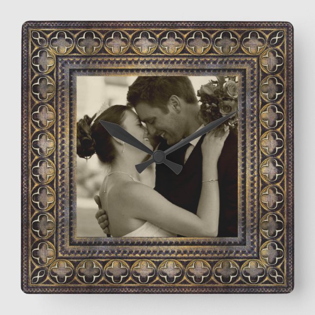 wedding memory photo clock (Front)