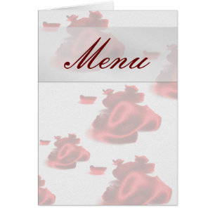 Wedding Menu Cards