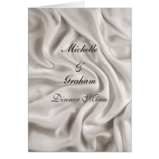 Wedding Menu Cream Wedding Set Cards