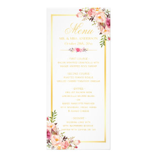 Shop for the perfect wedding menu gift from our wide selection of designs