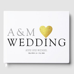 wedding messages & signatures white guest book