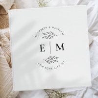 Wedding Modern Minimalist Elegant Chic