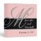 Wedding Monogram Fuchsia Planner Keepsake Binder