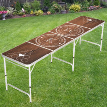 Wedding Monogram Heart Rustic Walnut Wood