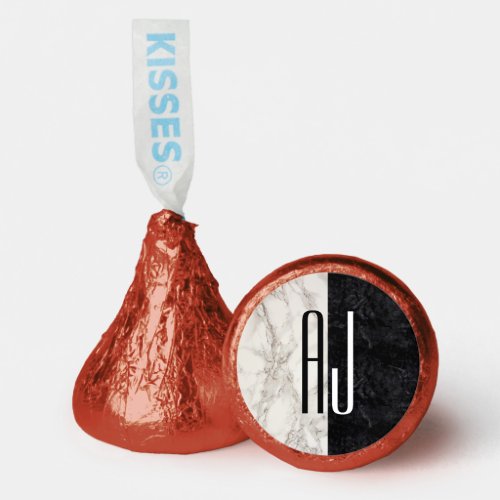 Wedding Monogram Hersheys Kisses