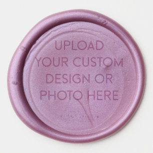 Wedding Monogram Initials Wax Seal Sticker