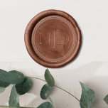 Wedding Monogram Initials  Wax Seal Sticker<br><div class="desc">Family Name Monogram Wax Seal Sticker. Mailing Wedding Initials.</div>