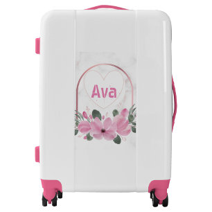 Wedding Monogram Luggage