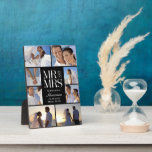 Wedding Montage Custom Photo Frame - Black<br><div class="desc">Simply personalize with your text and photo(s) and create a one-of-a-kind gift for yourself or someone you love! Background color can be changed to any color of your choice!</div>