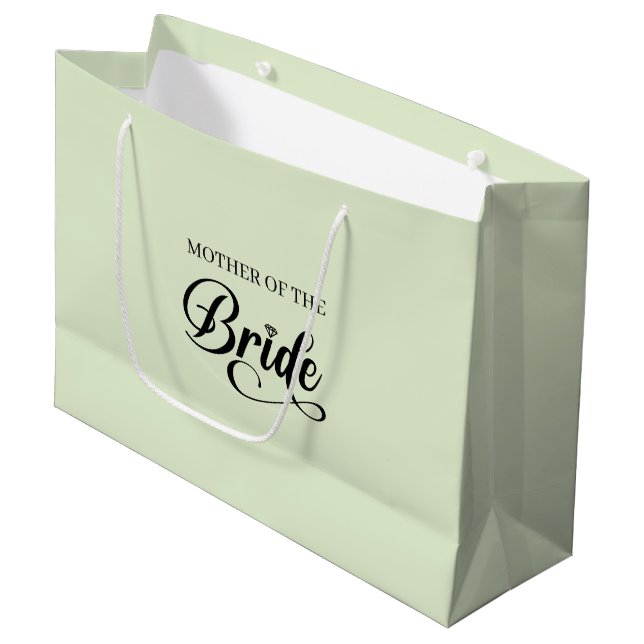 Wedding Mother of Bride Gift Bag (Front Angled)