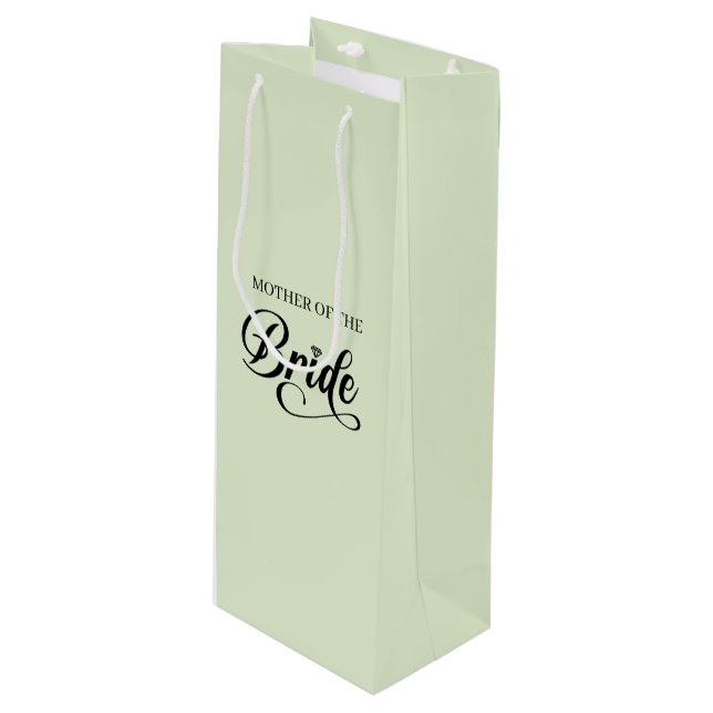 Wedding Mother of Bride Gift Bag (Front Angled)