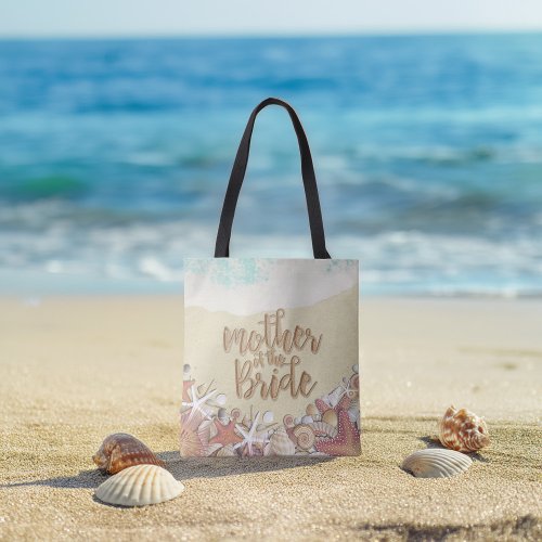 Wedding Mother of the Bride Summer Beach Starfish Tote Bag