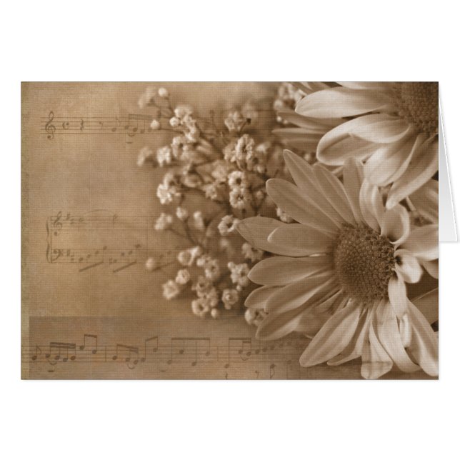 Wedding Music Cards (Front Horizontal)