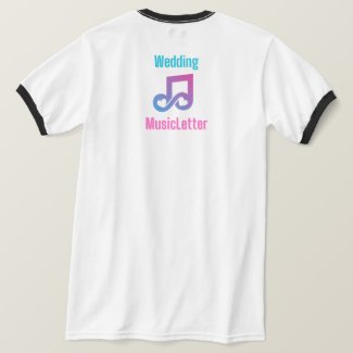 Wedding MusicLetter Men's Ringer T-shirt