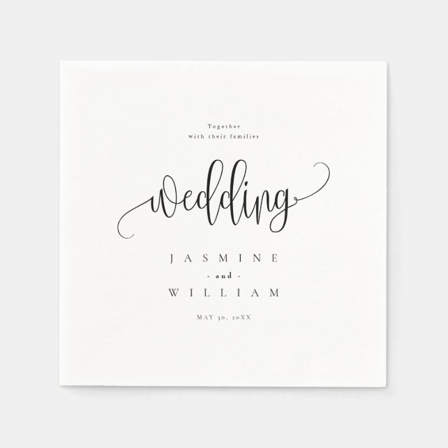  Wedding  Napkins (Front)
