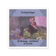 Wedding Napkins in Fairytale Fantasy Theme